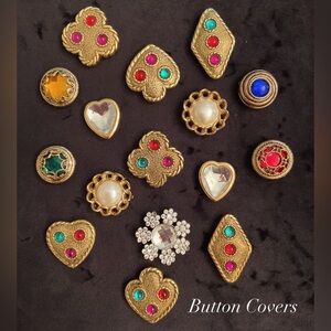 #140 Button Covers Lot